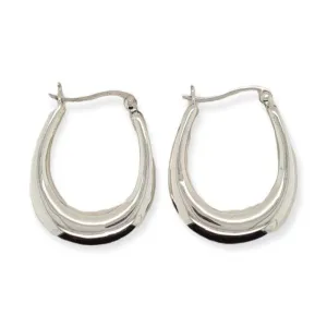 MCJ Jewellery Earrings Hoops Med Fancy