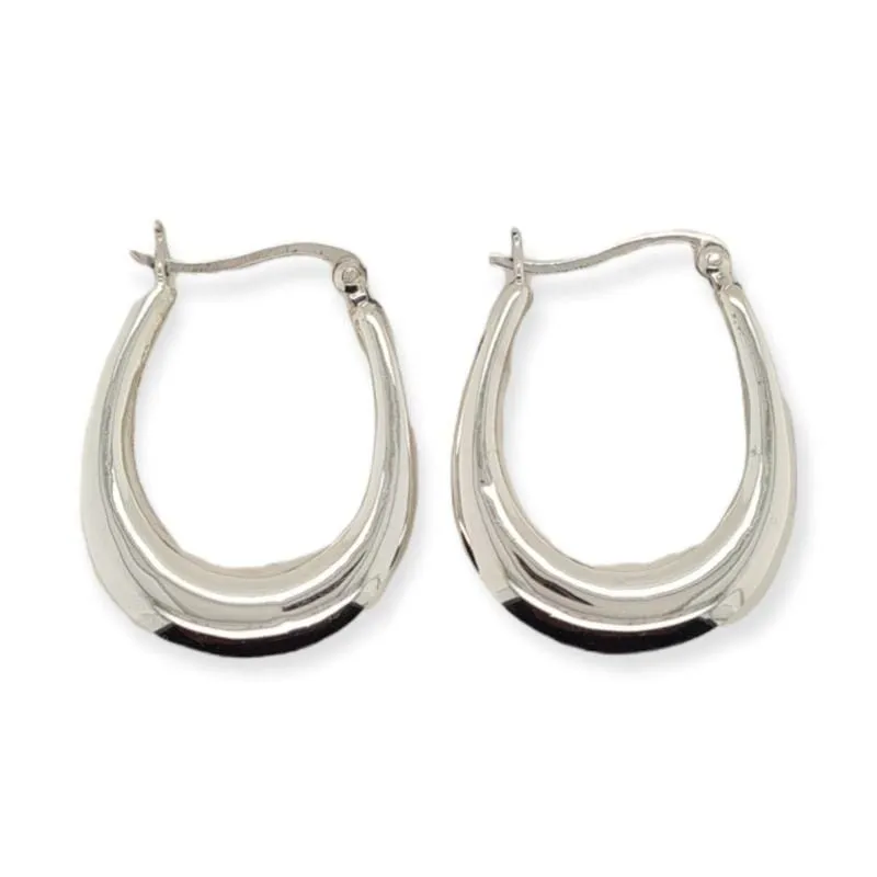 MCJ Jewellery Earrings Hoops Med Fancy
