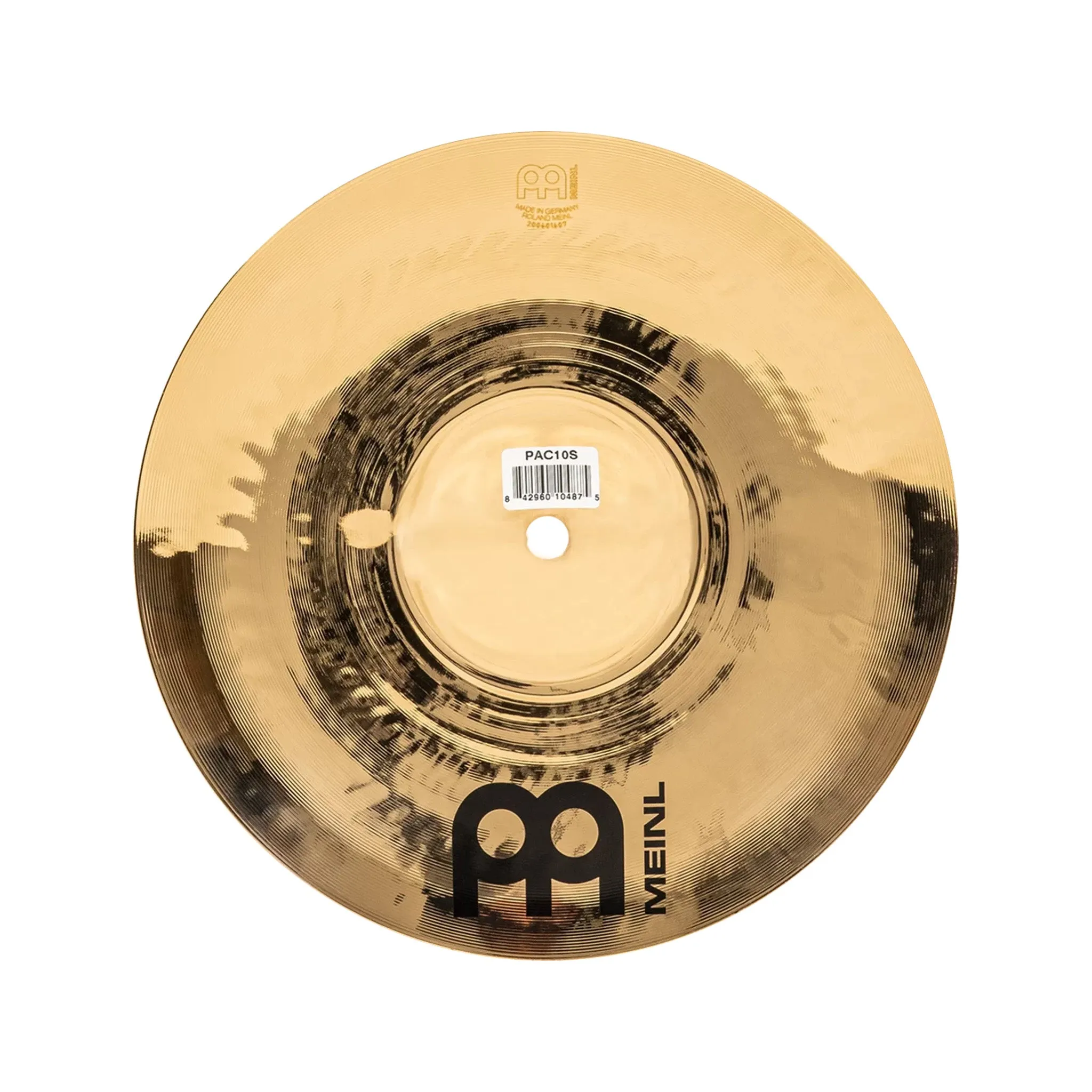 MEINL Cymbals PAC10S 10inch Pure Alloy Custom Splash
