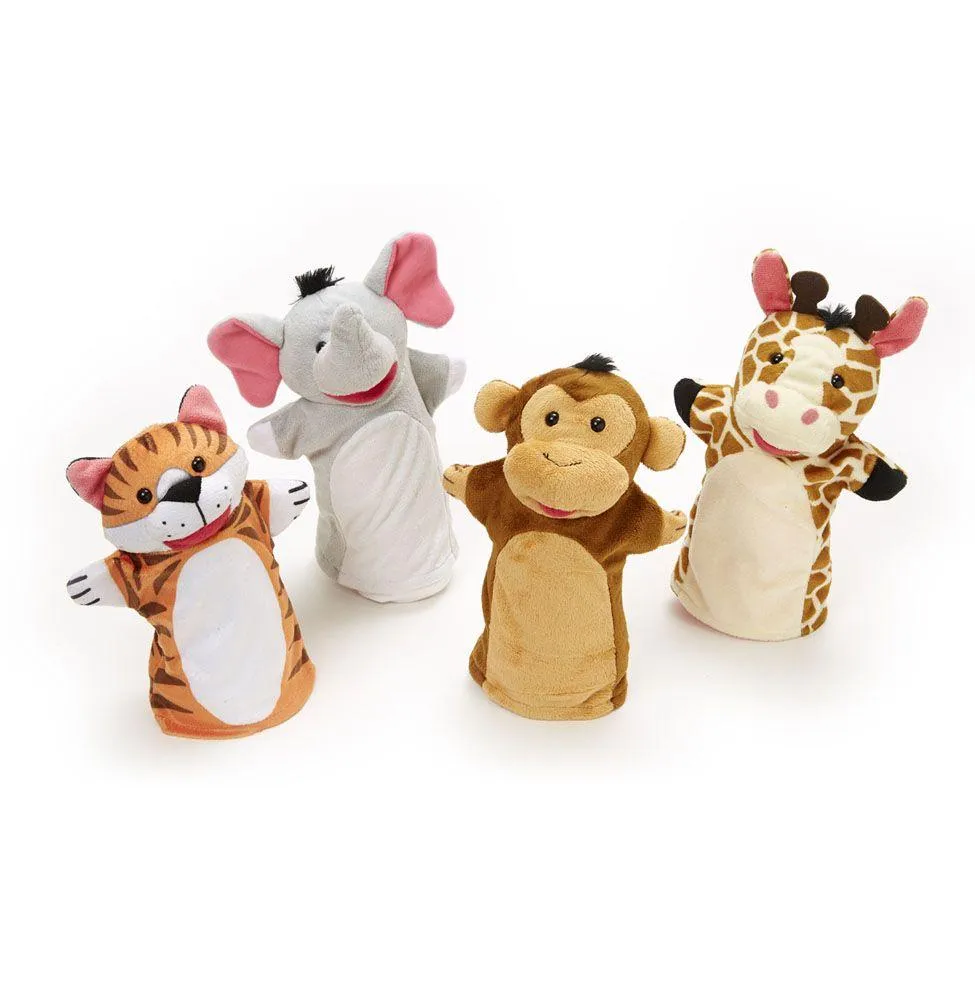 Melissa & Doug Hand Puppets Zoo Friends
