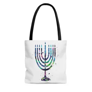 Menorah Tote Bag