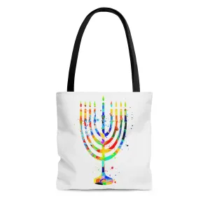 Menorah Tote Bag