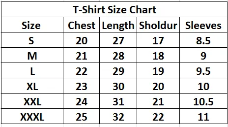 Men's Half Sleeve Round Neck T-Shirt