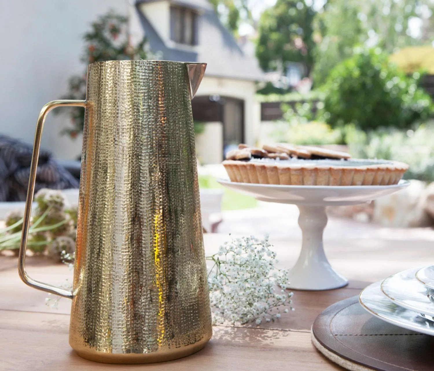 Miles Shiny Brass