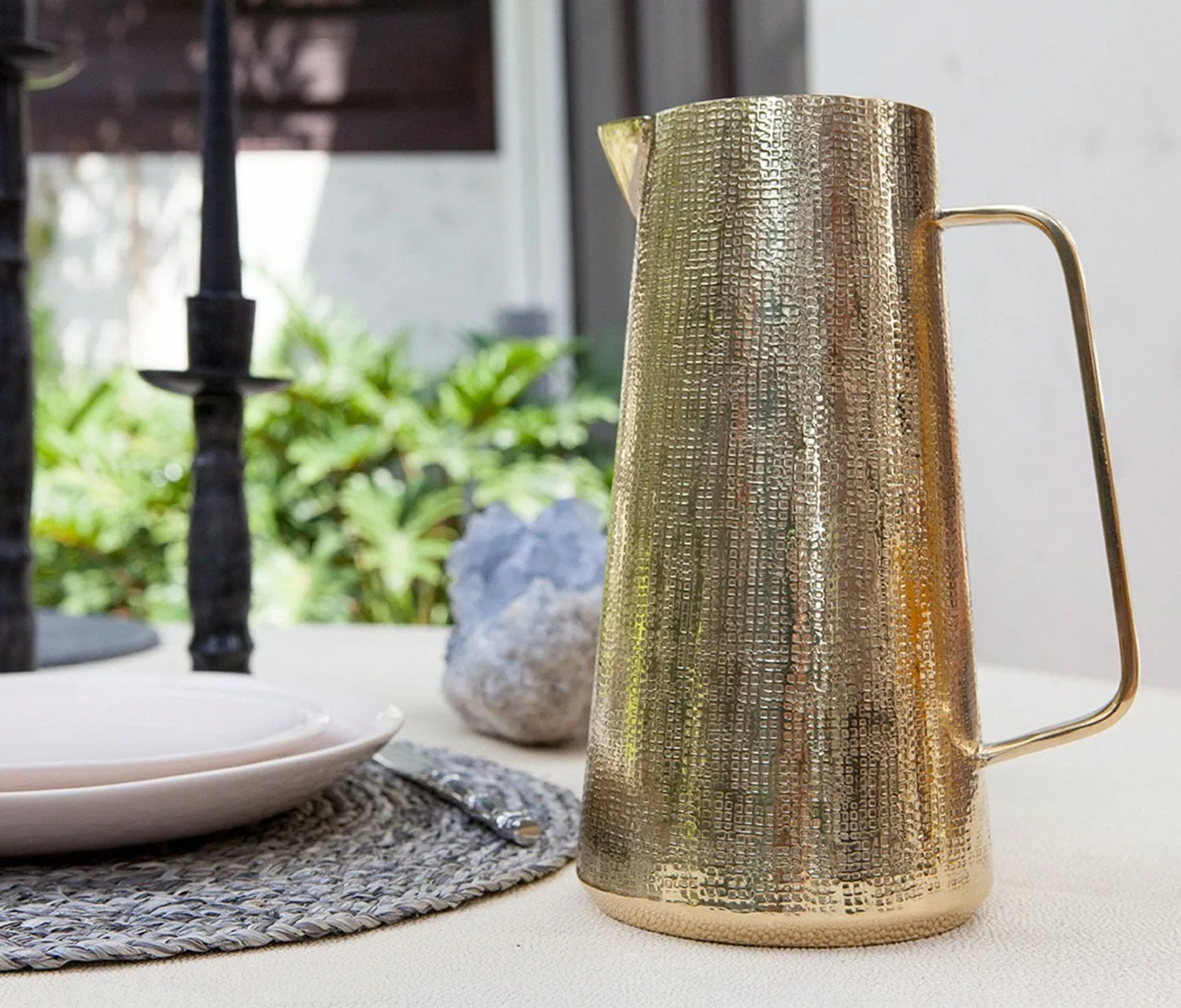 Miles Shiny Brass