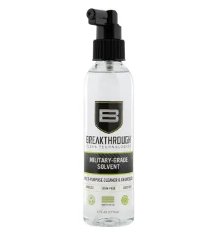 Military-Grade Solvent, 6oz Bottle, Clear