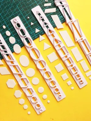 MINI BASIC SHAPES TAPPIT CUTTERS SET 4PCS
