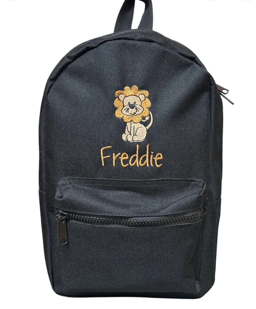 Mini Essential Backpack personalised with Lion Design