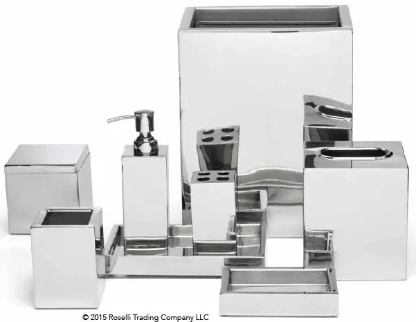 Modern Shiny Toothbrush Holder