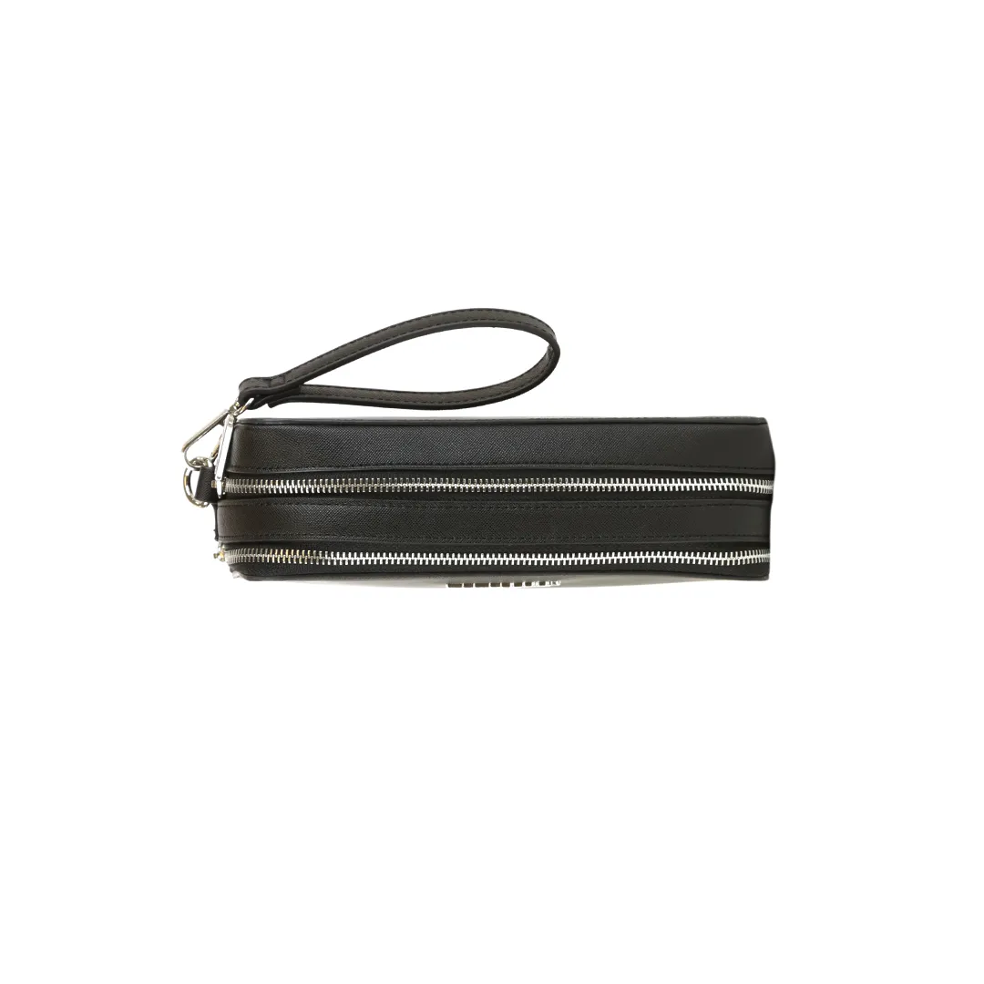 Momodesign Pouch Business Unico in Saffiano Nero