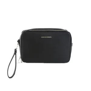 Momodesign Pouch Business Unico in Saffiano Nero