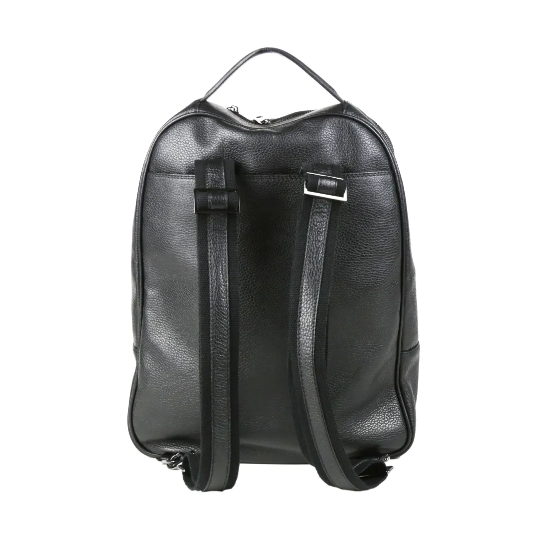 Momodesign Zaino Business Dynamic in pelle nero