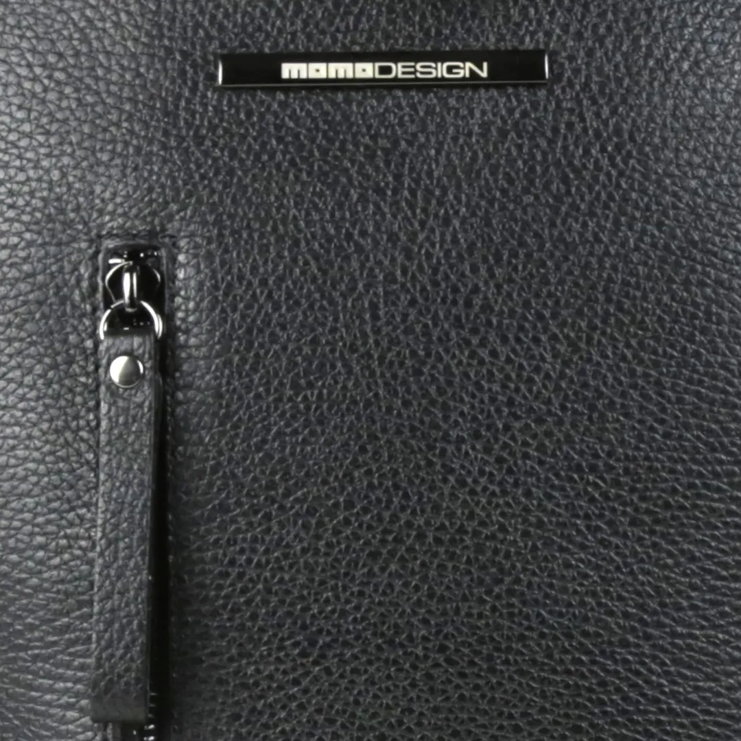 Momodesign Zaino Business Dynamic in pelle nero