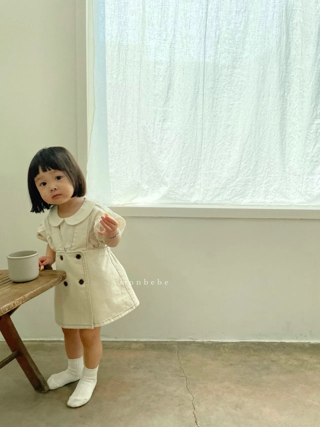 Monbebe Denim Dress (2 colour options)