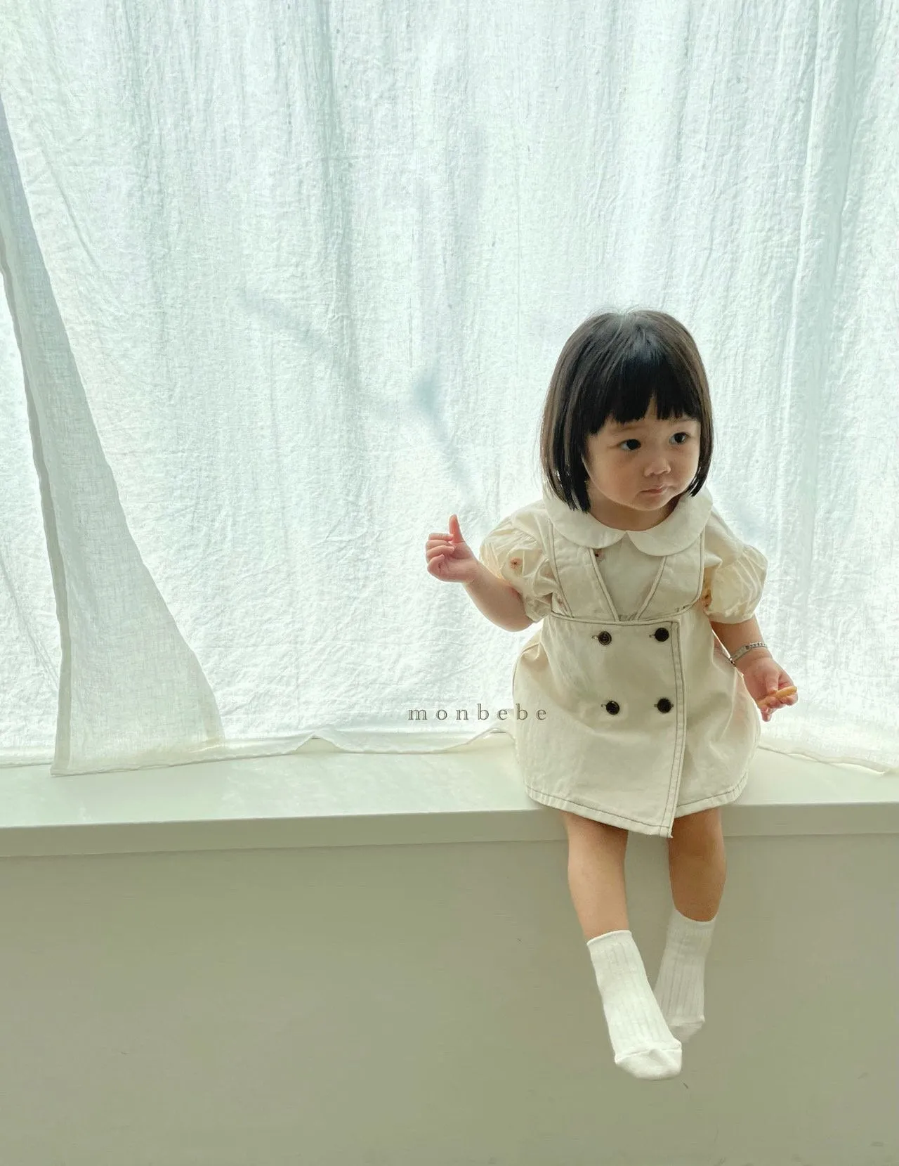 Monbebe Denim Dress (2 colour options)