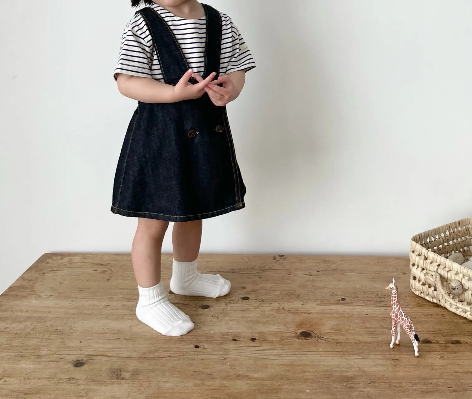 Monbebe Denim Dress (2 colour options)