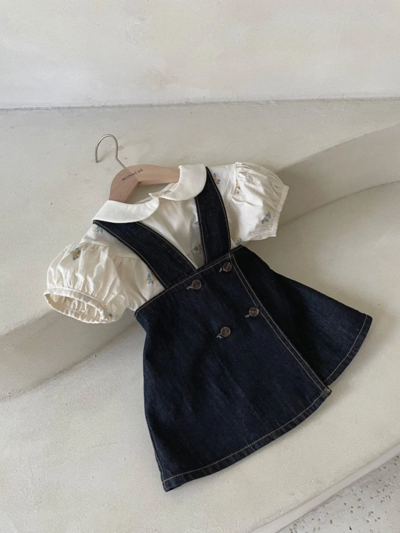 Monbebe Denim Dress (2 colour options)