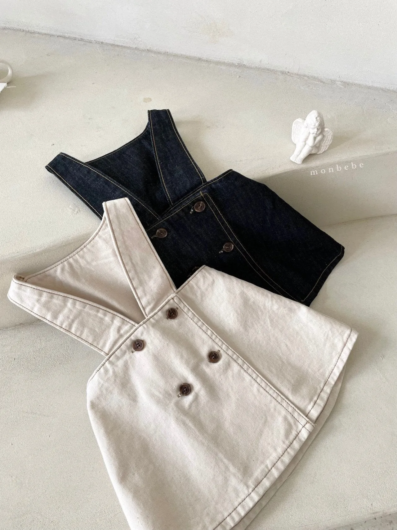 Monbebe Denim Dress (2 colour options)