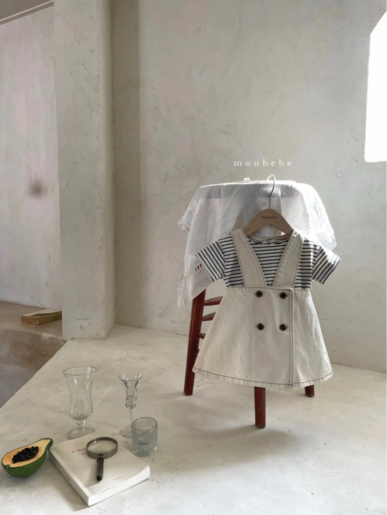 Monbebe Denim Dress (2 colour options)