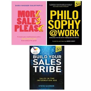 More Sales Please, Build Your Sales Tribe, Philosophy Work 3 Books Set