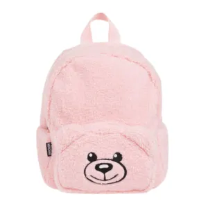 Moschino Pink Fuzzy Bear Backpack