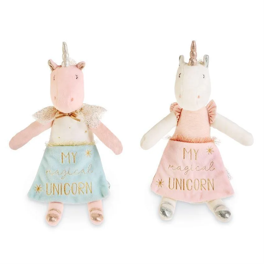 Mud Pie Plush Reading Pal - Unicorn