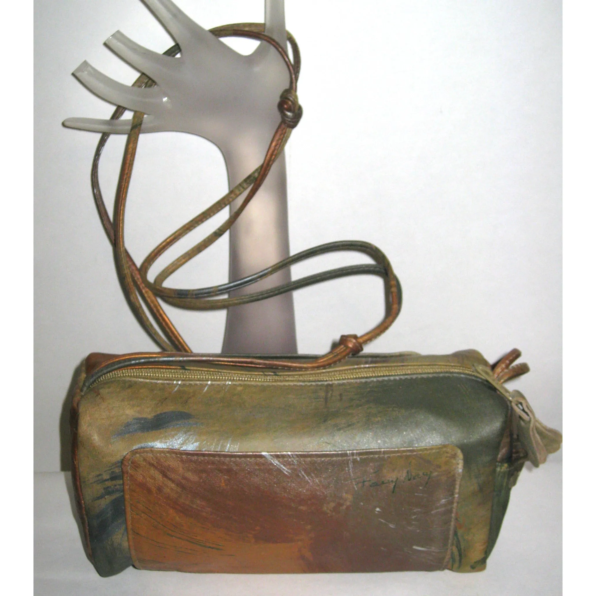 Mulit-Colored Horizon Shoulder Purse By Fancy Nancy