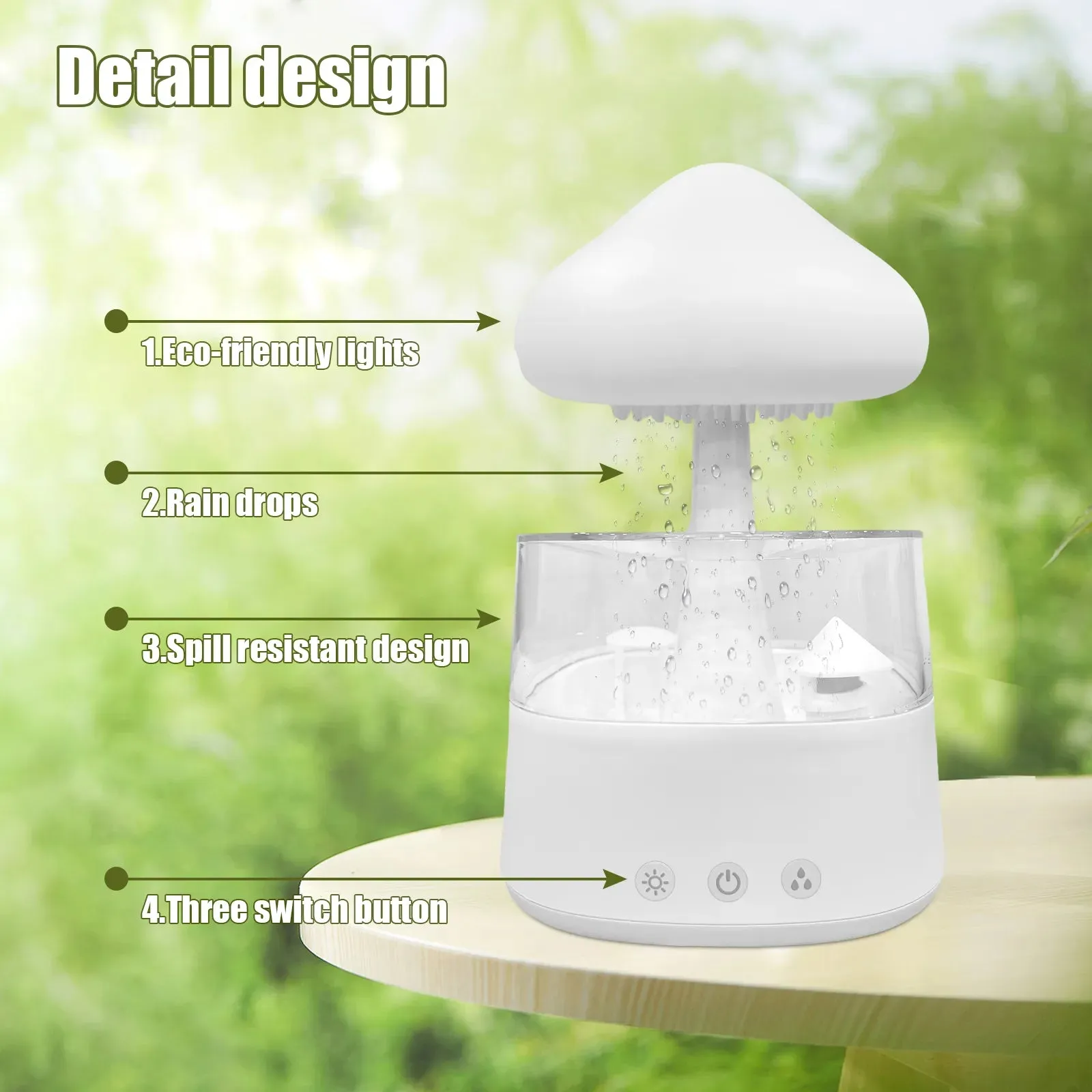 Mushroom Rain Air Humidifier