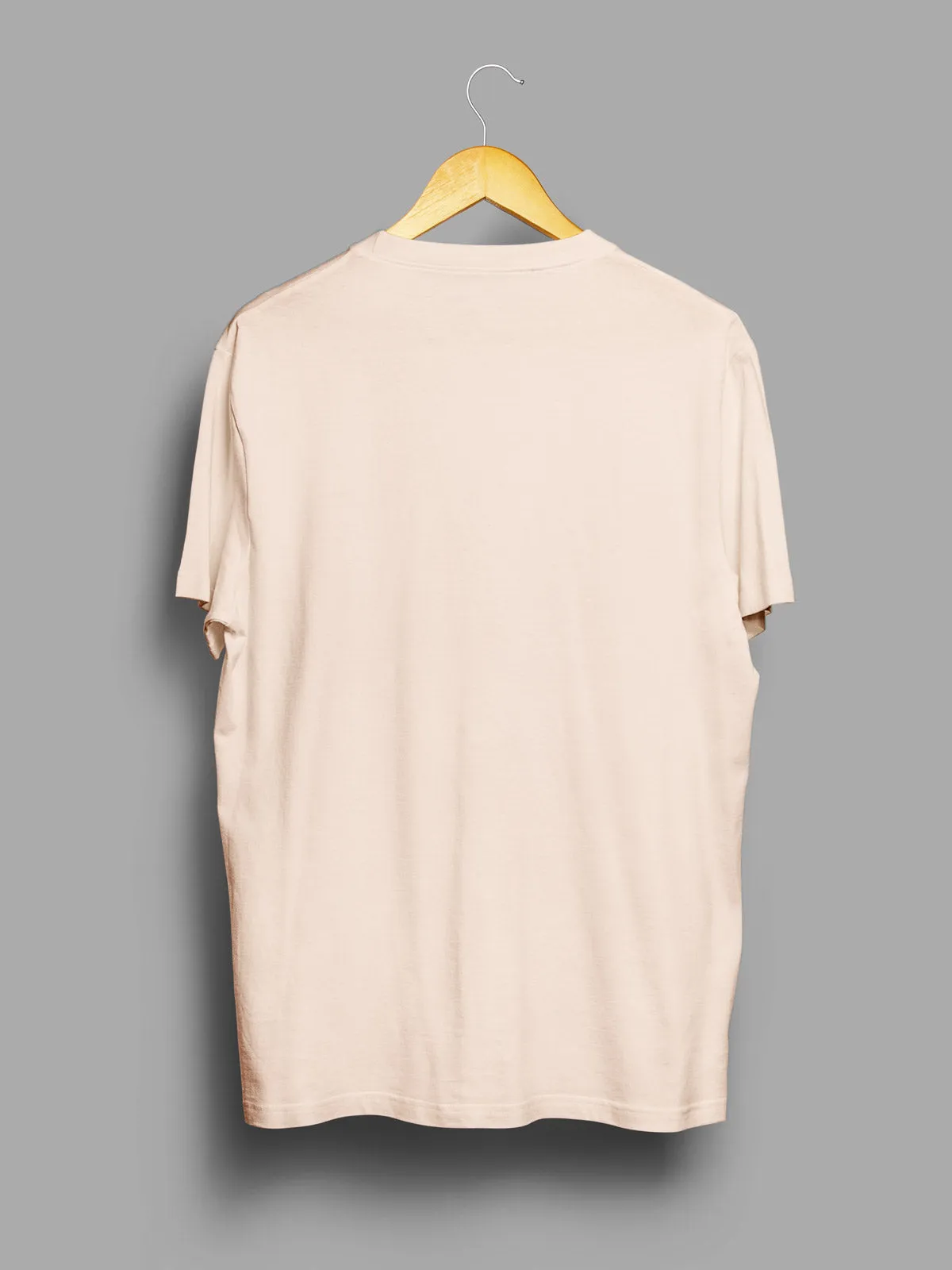 Muted Peach | Plain T shirt