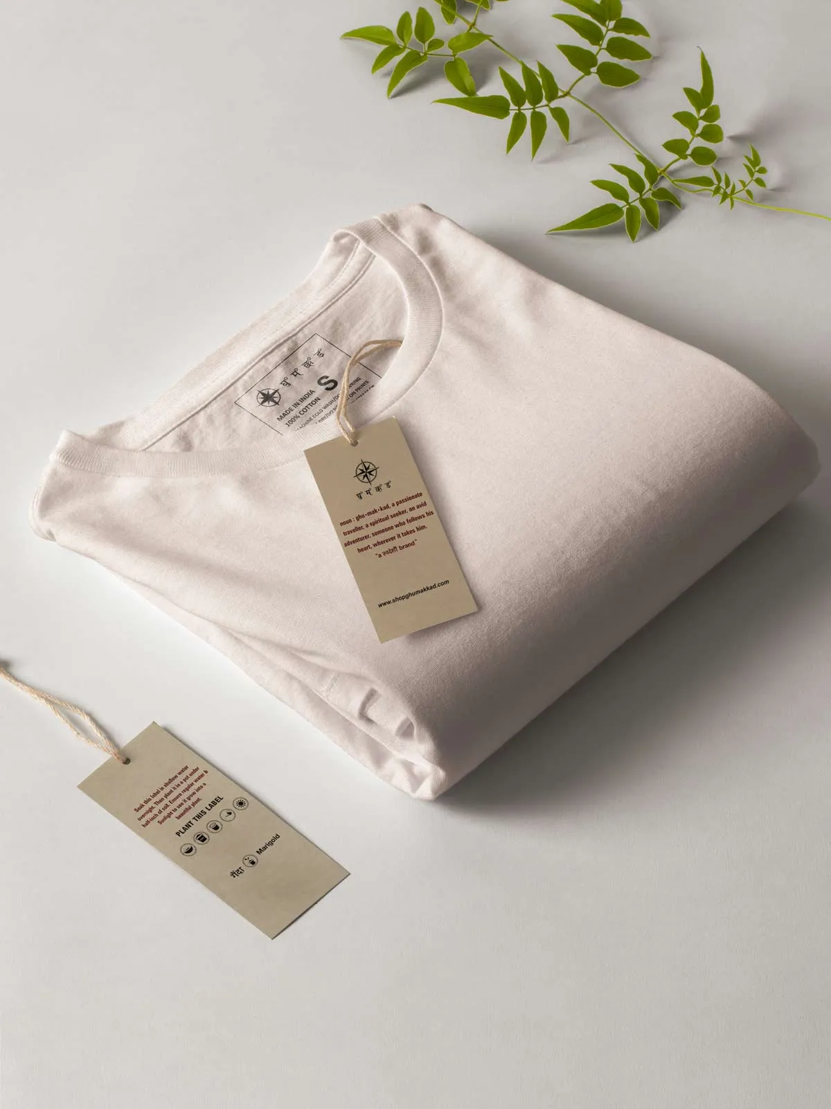 Muted Peach | Plain T shirt