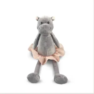 Nandog Pet Gear - MY BFF HIPPO PLUSH DOG TOY
