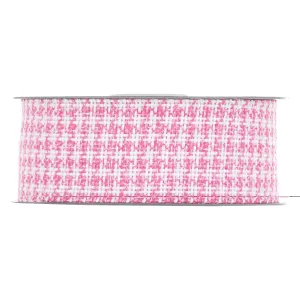 Nastro Fancy Rosa 40 mm x 10 mt