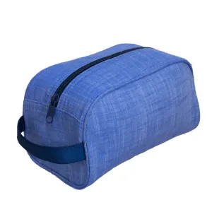 Navy Chambray Travelers Bag