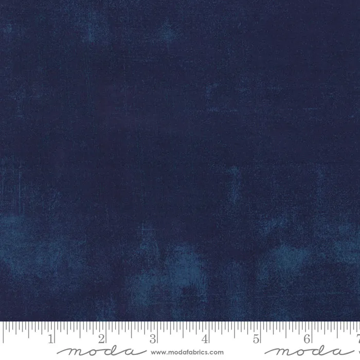 Navy Grunge Basic -- BasicGrey-- Moda Fabrics