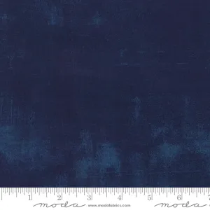 Navy Grunge Basic -- BasicGrey-- Moda Fabrics
