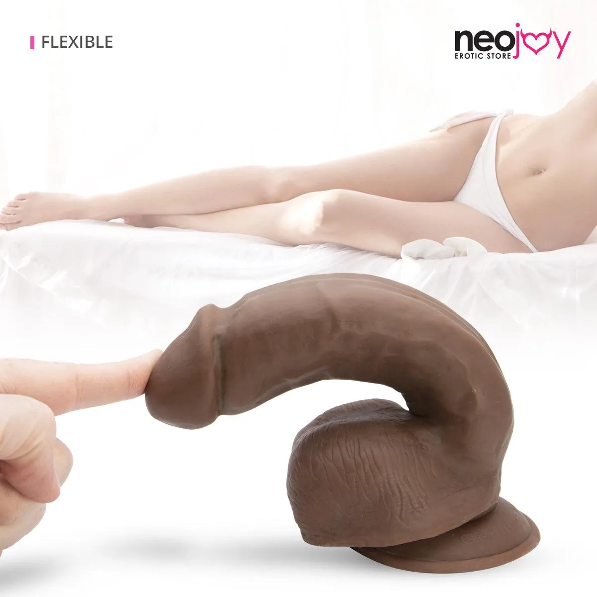 Neojoy - Amazing Lover - TPE - 9 to 10"- Brown