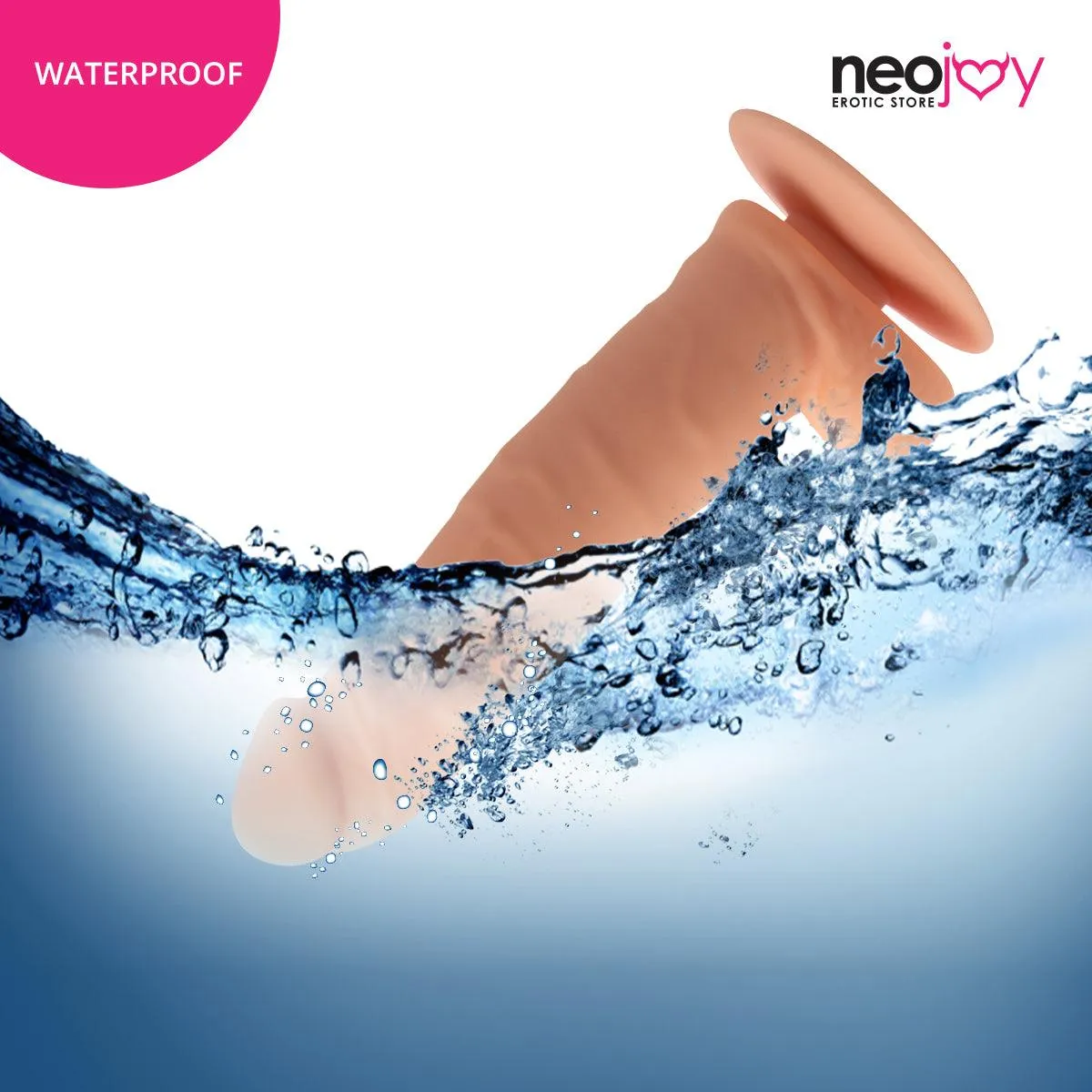 Neojoy - Daydream Realistic Dildo With Strap-On Dong - Flesh - 22.3cm - 8.8 inch