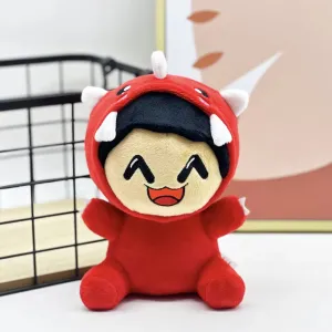 New 20cm Omz Plush Toy Omz Crew Doll Omz Merch Toy Stuffed Plushies Soft Kids Gifts, Red