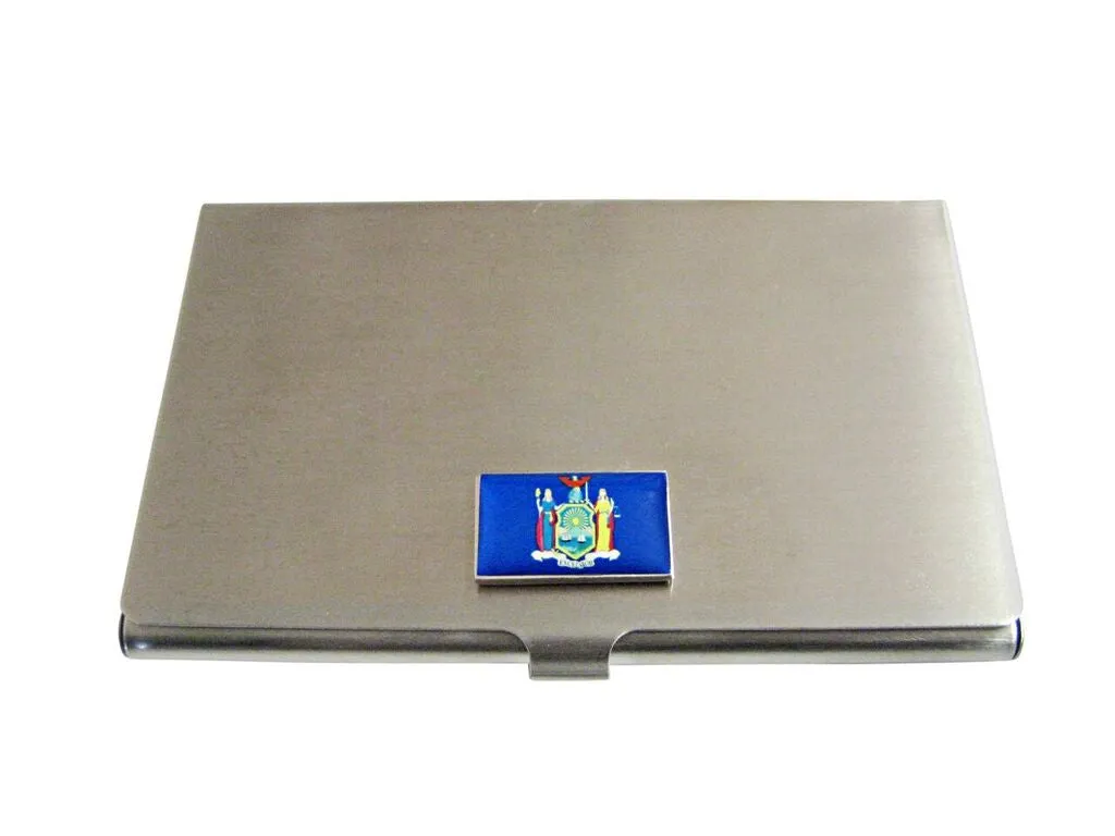 New York State Flag Business Card Holder