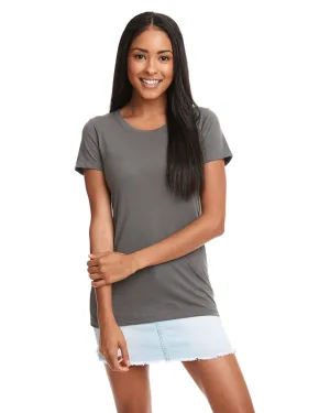 Next Level Ladies Ideal Short Sleeve Crew Tee | Warm Gray