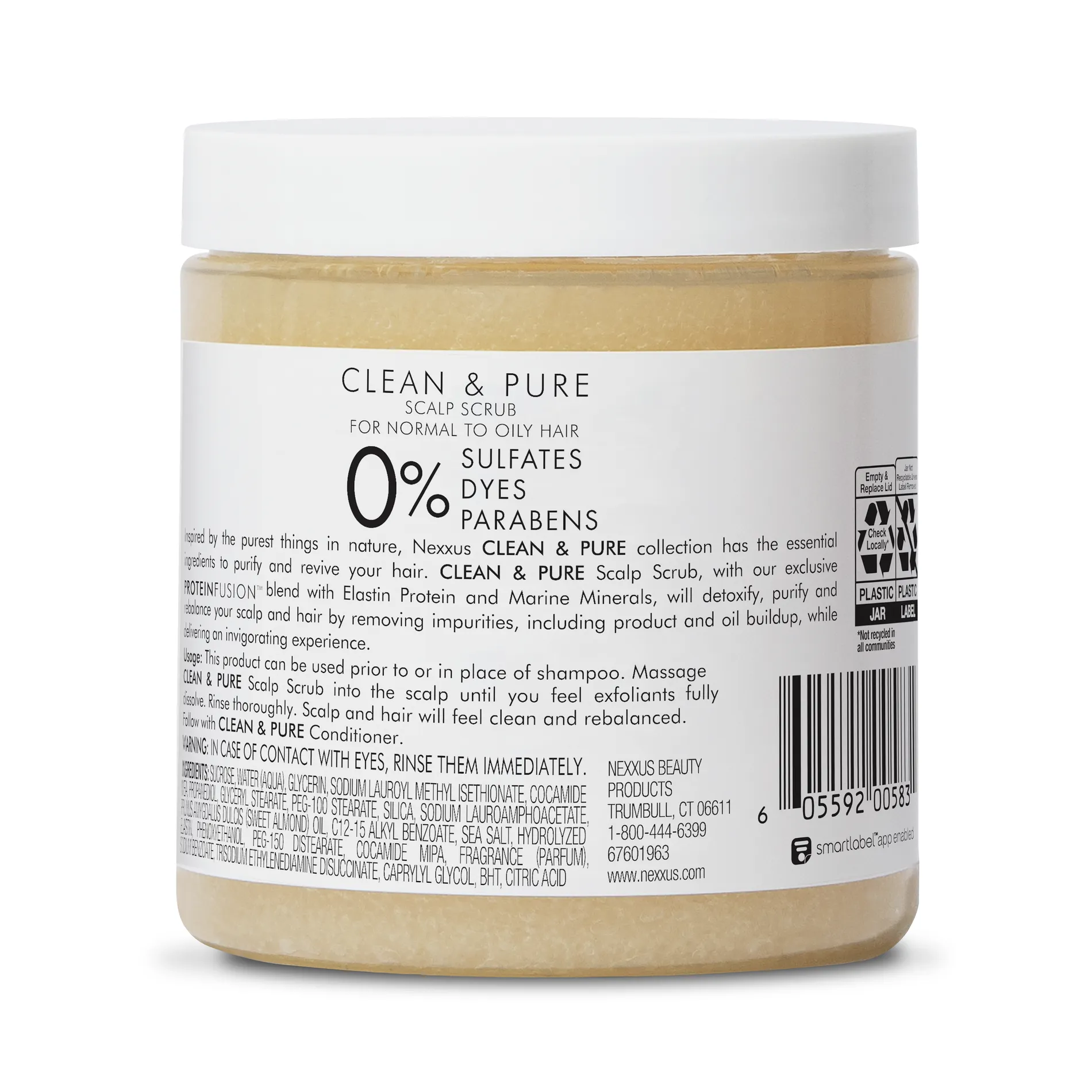 Nexxus Clean & Pure Scalp Scrub 318g
