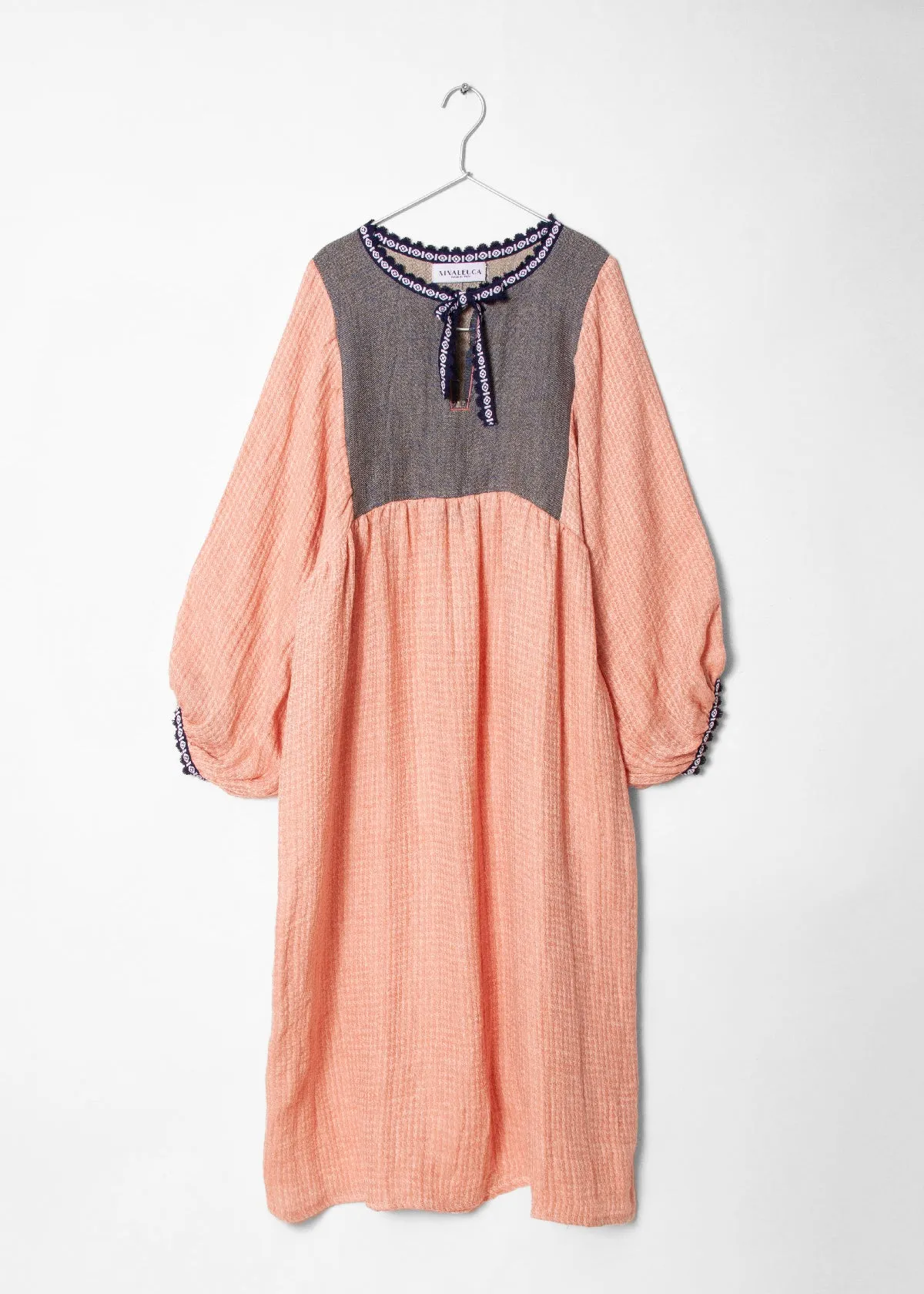 Nina Leuca Zefiro Long Dress - Rose