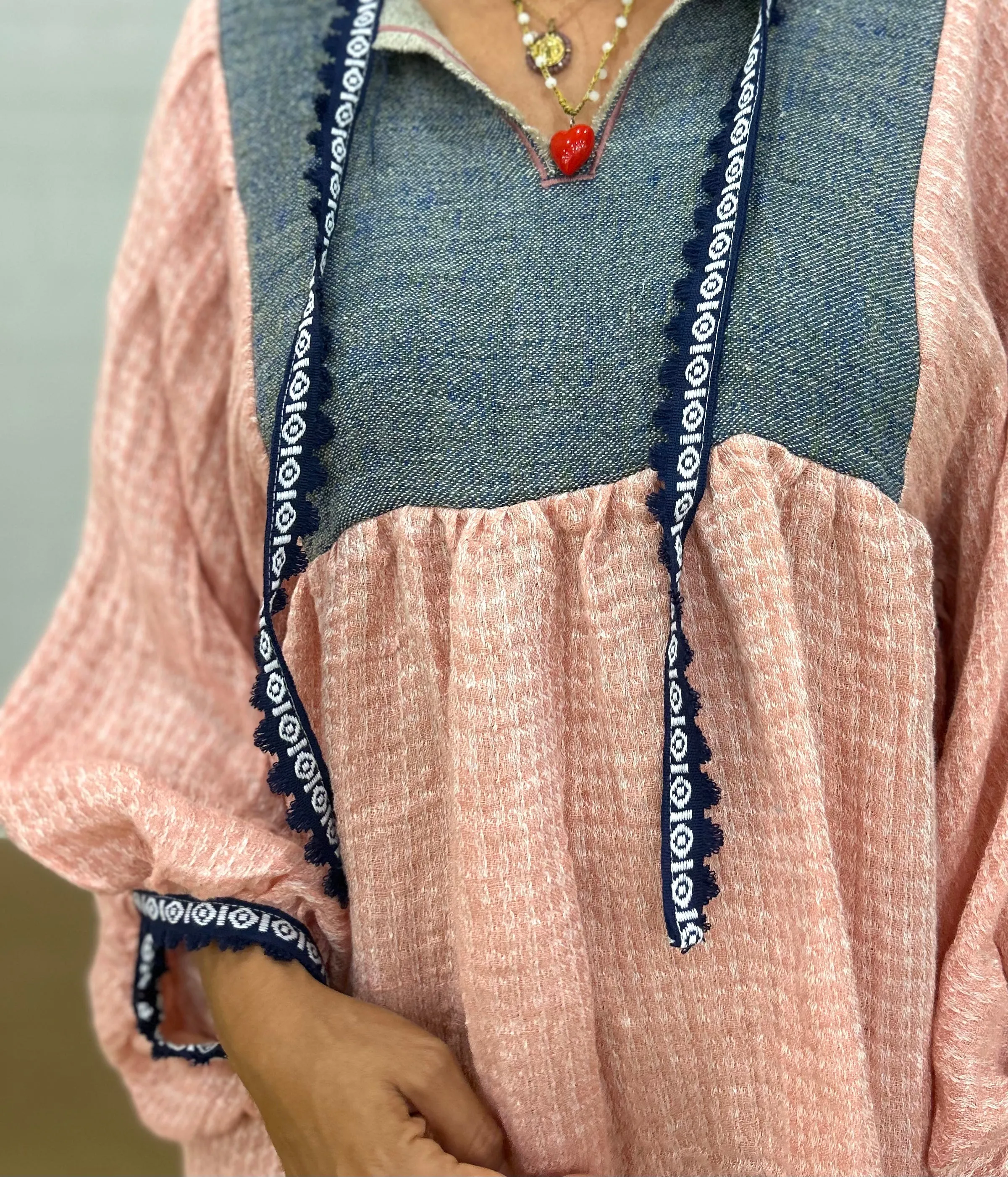 Nina Leuca Zefiro Long Dress - Rose
