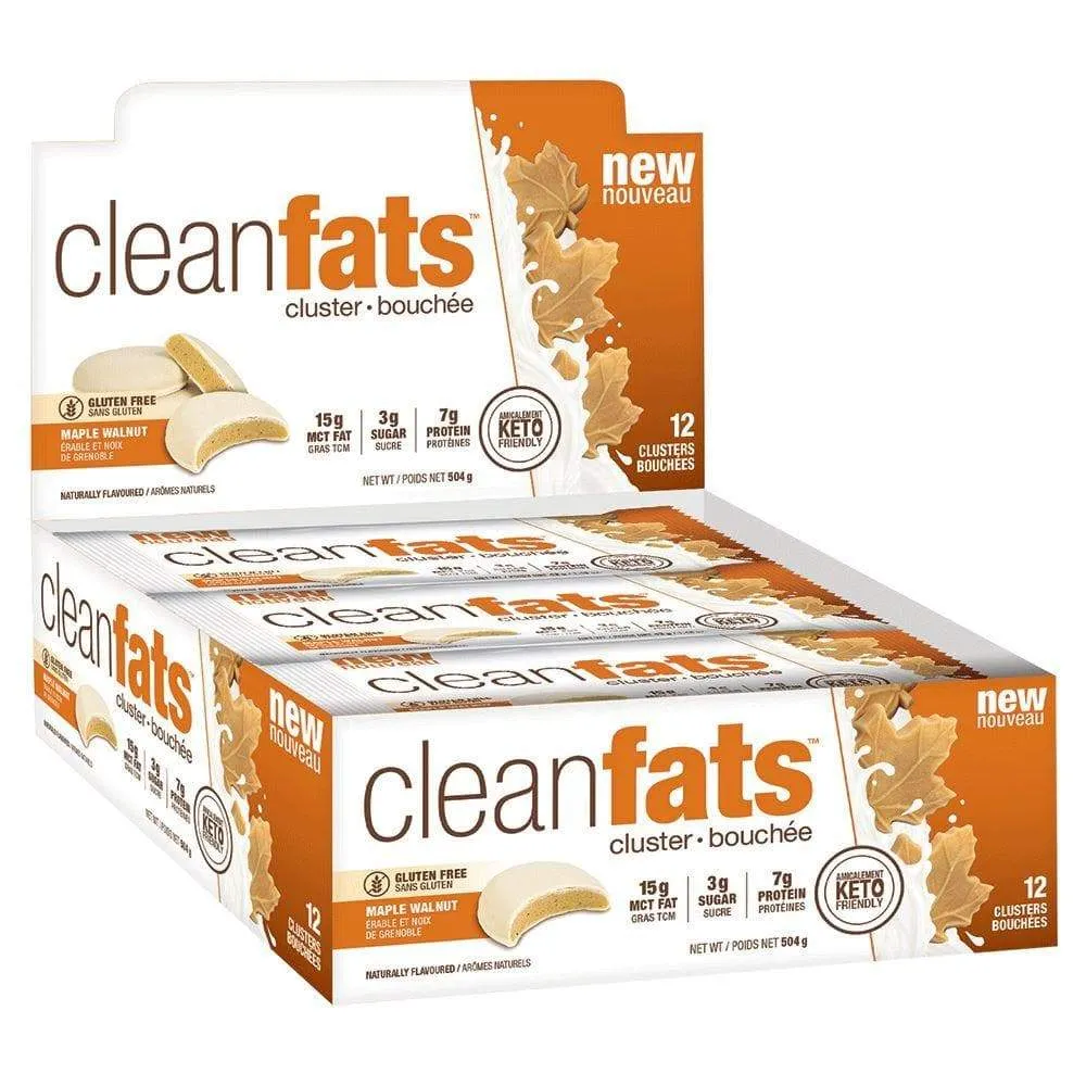 Nutraphase - Clean Fats Cluster (Box -12 bars)
