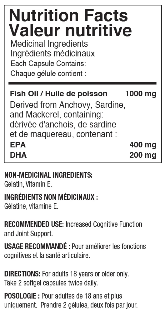 Nutraphase - Clean Fish Oil (120 Capsules)