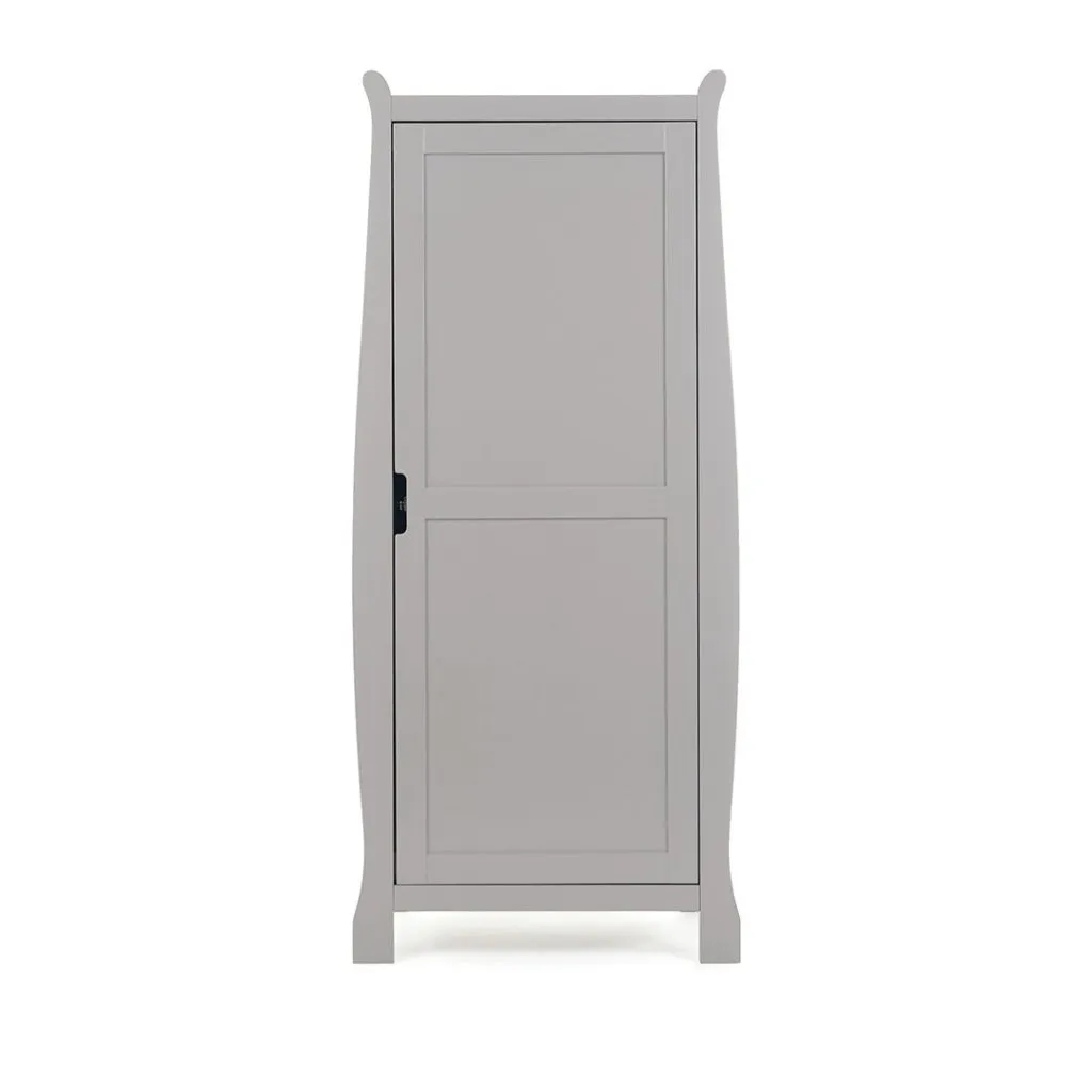 OBABY Stamford Space Saver Sleigh 3 Piece Room Set - Warm Grey