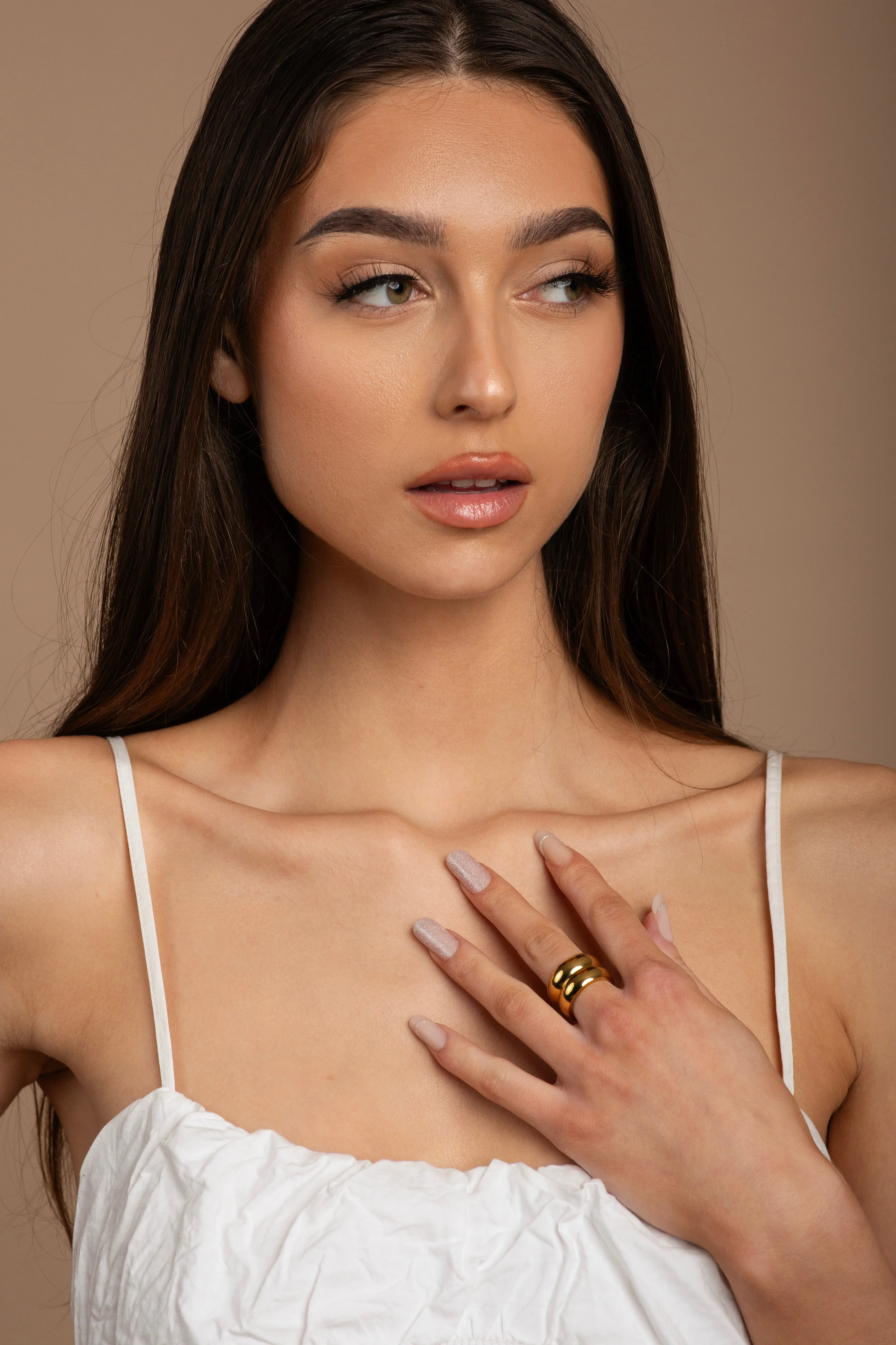 Olivia Chunky Gold Ring