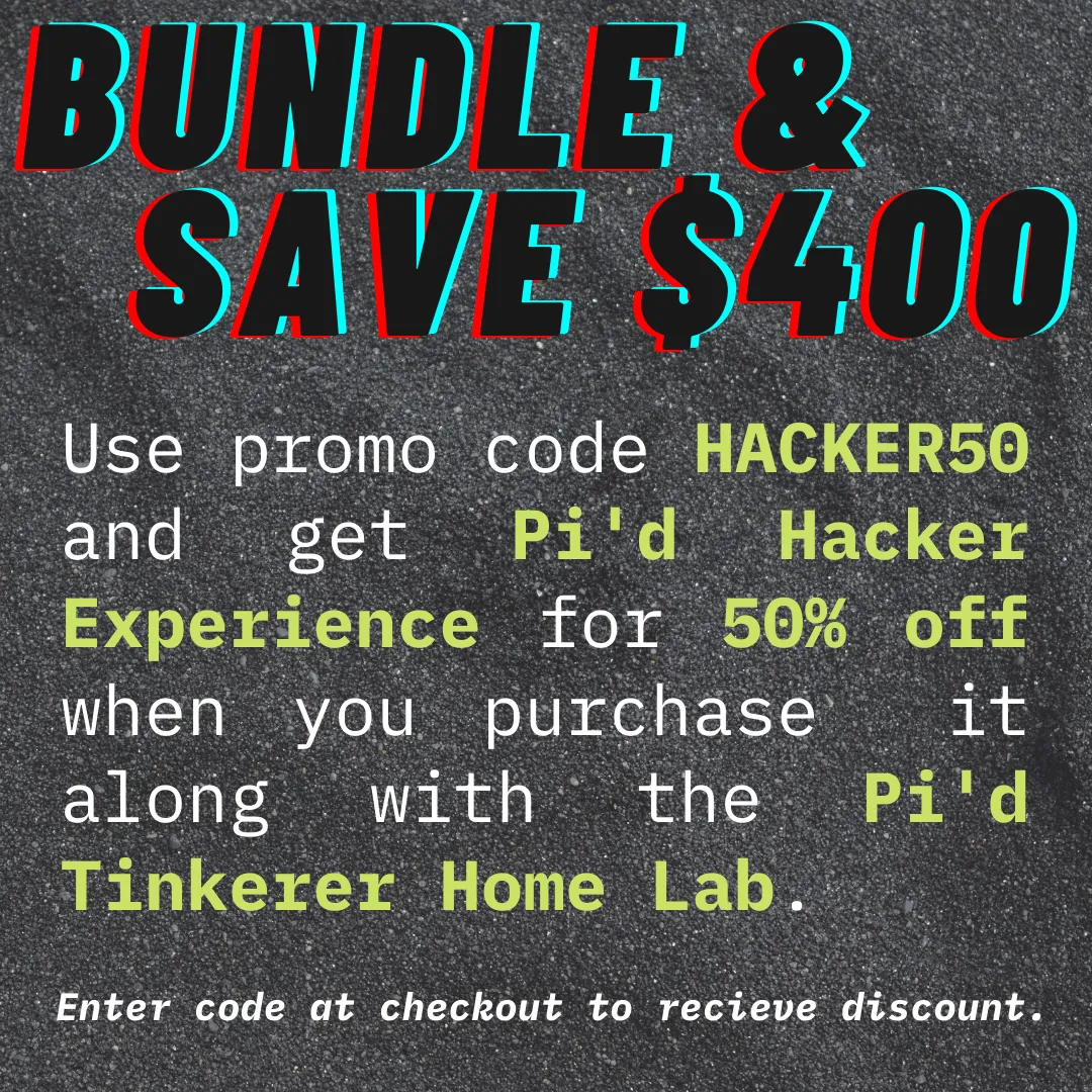 Olympiad Edition Pi'd Tinkerer Bundle | Raspberry Pi Home Lab Field Kit & Workshop