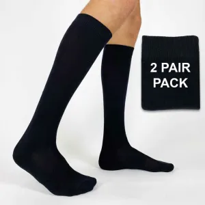 On Sale - Black Sport Knee High Socks for Men and Women