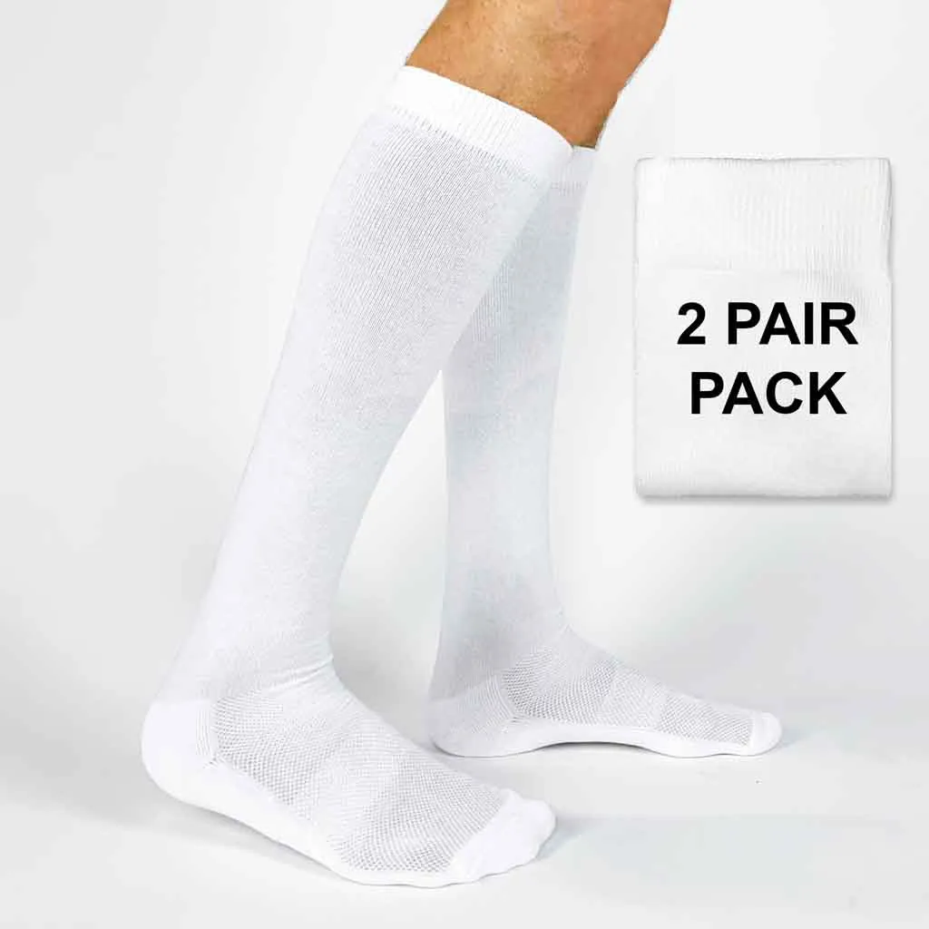 On Sale - Black Sport Knee High Socks for Men and Women